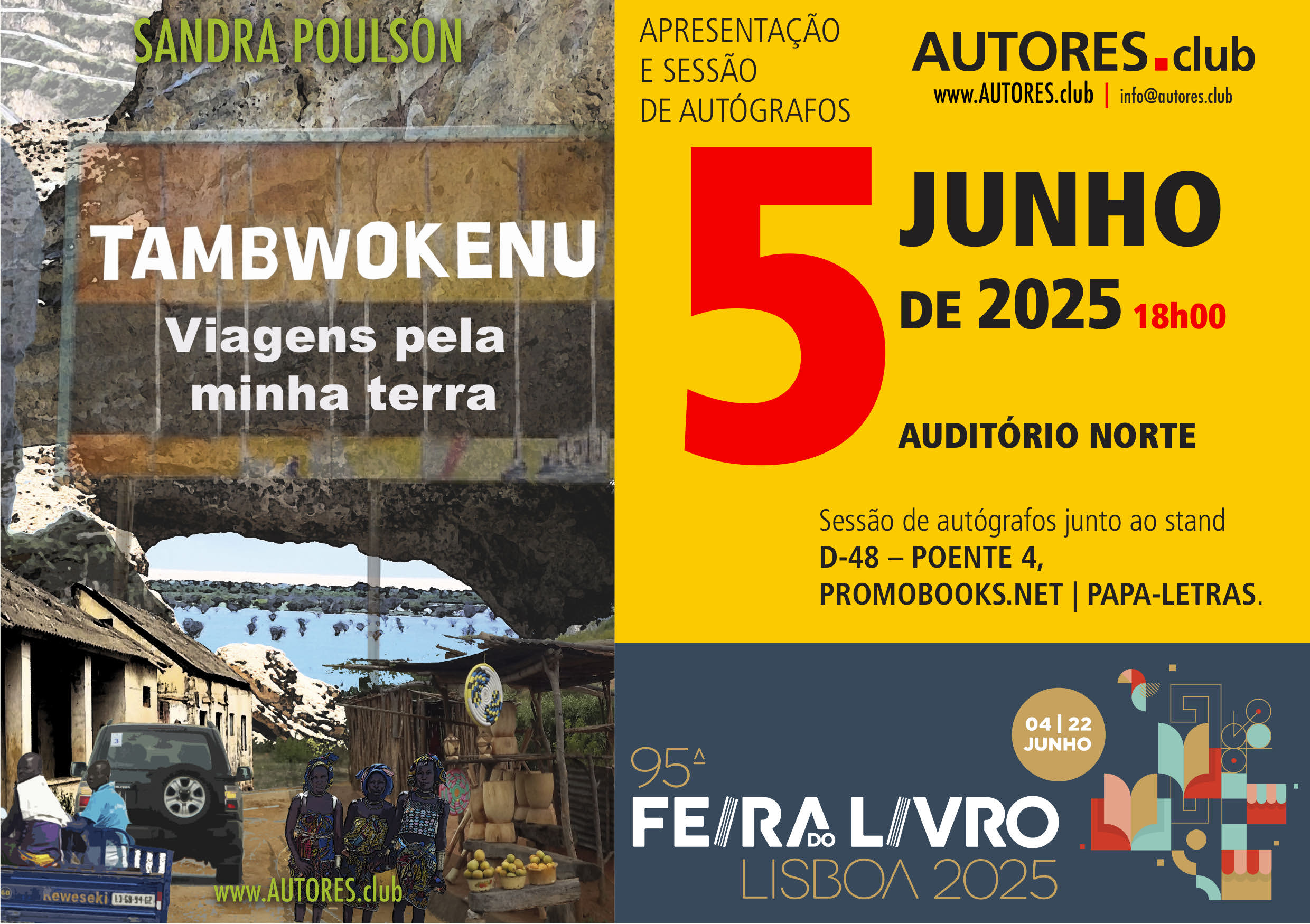 Apresentação do livro Tambwokenu - Viagens Pela Minha Terra