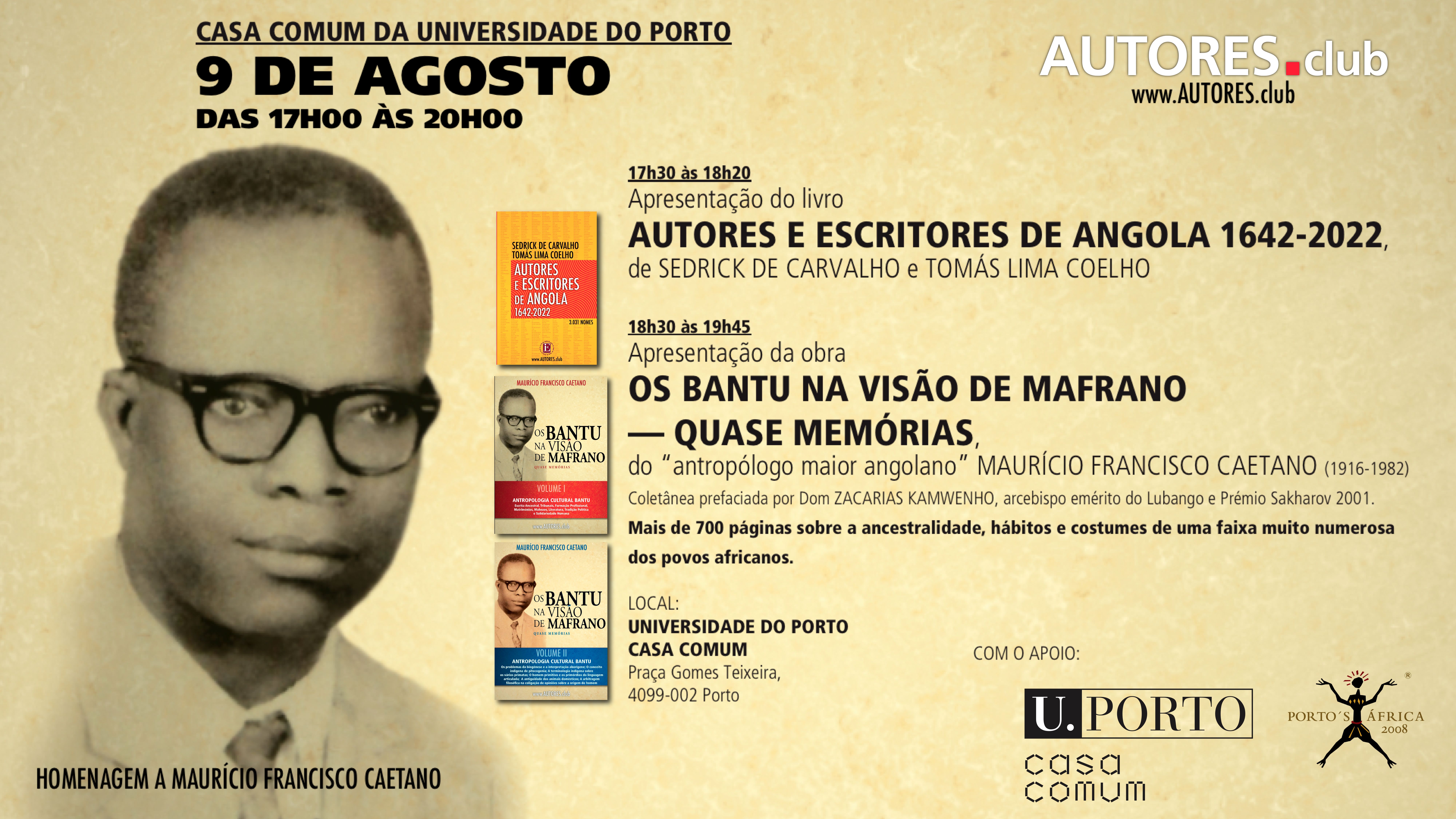 Obra de Mafrano apresentada na Casa Comum da Universidade do Porto