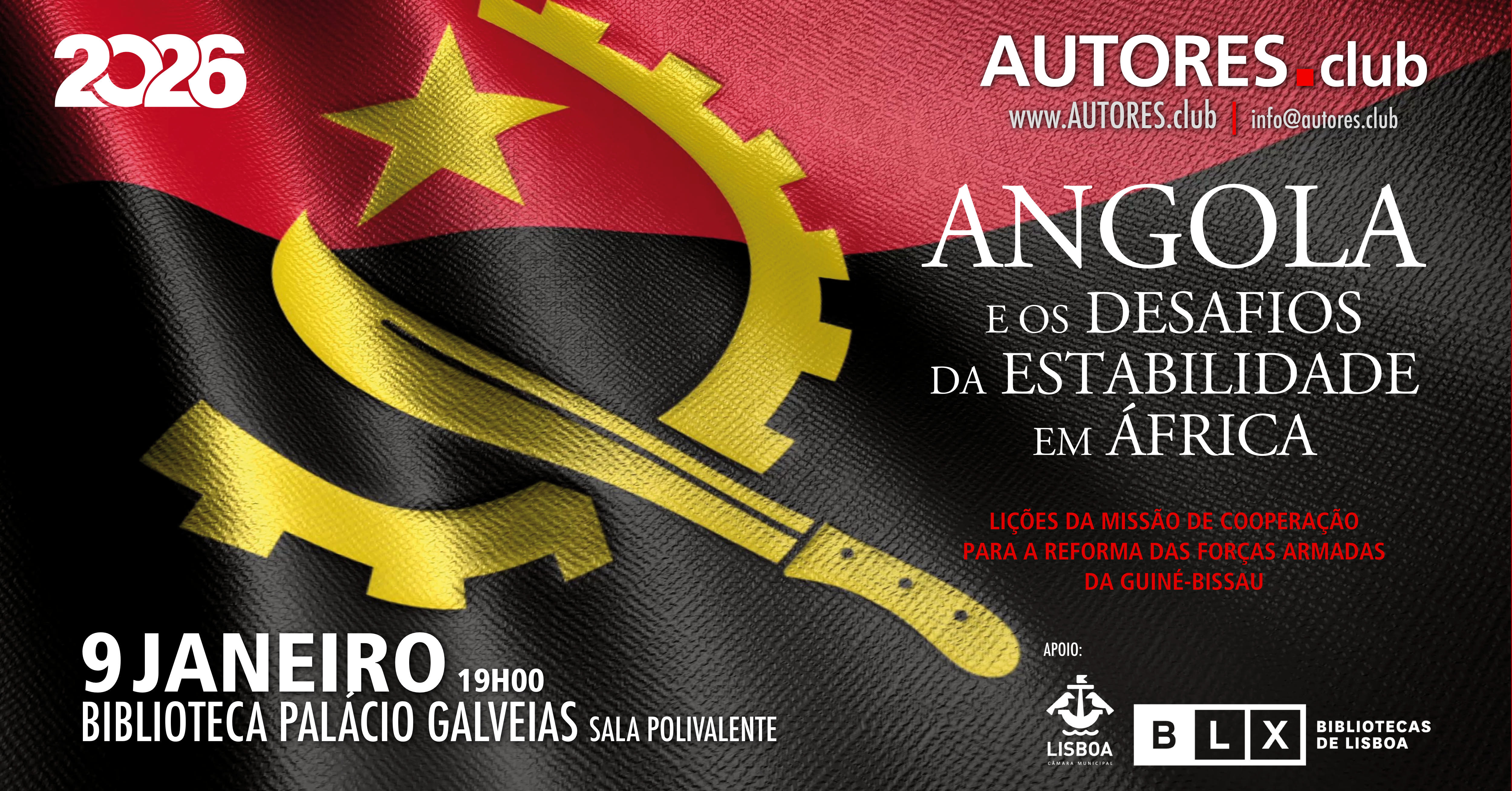 Lançamento de livro em Lisboa