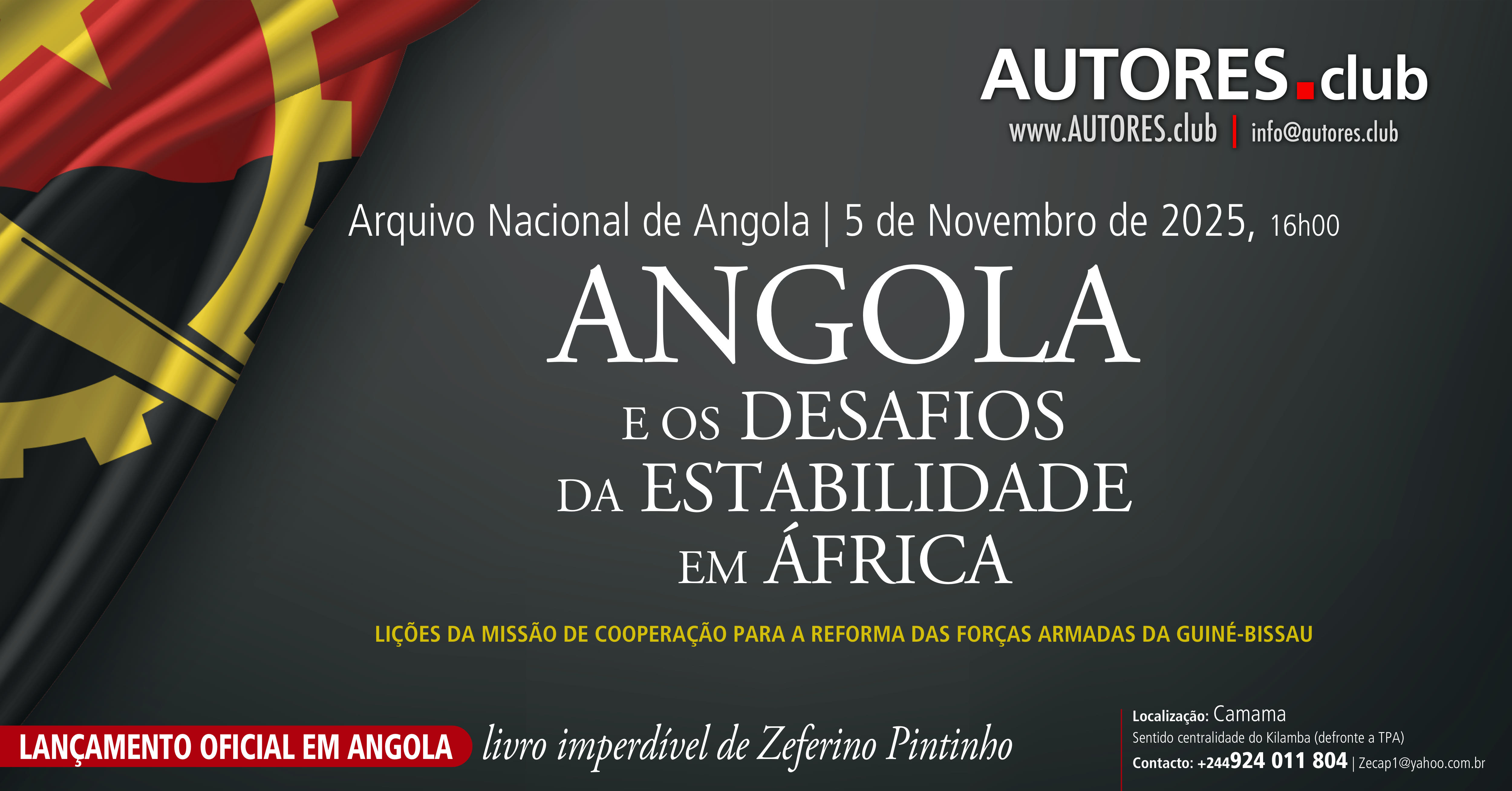 Lançamento em Luanda