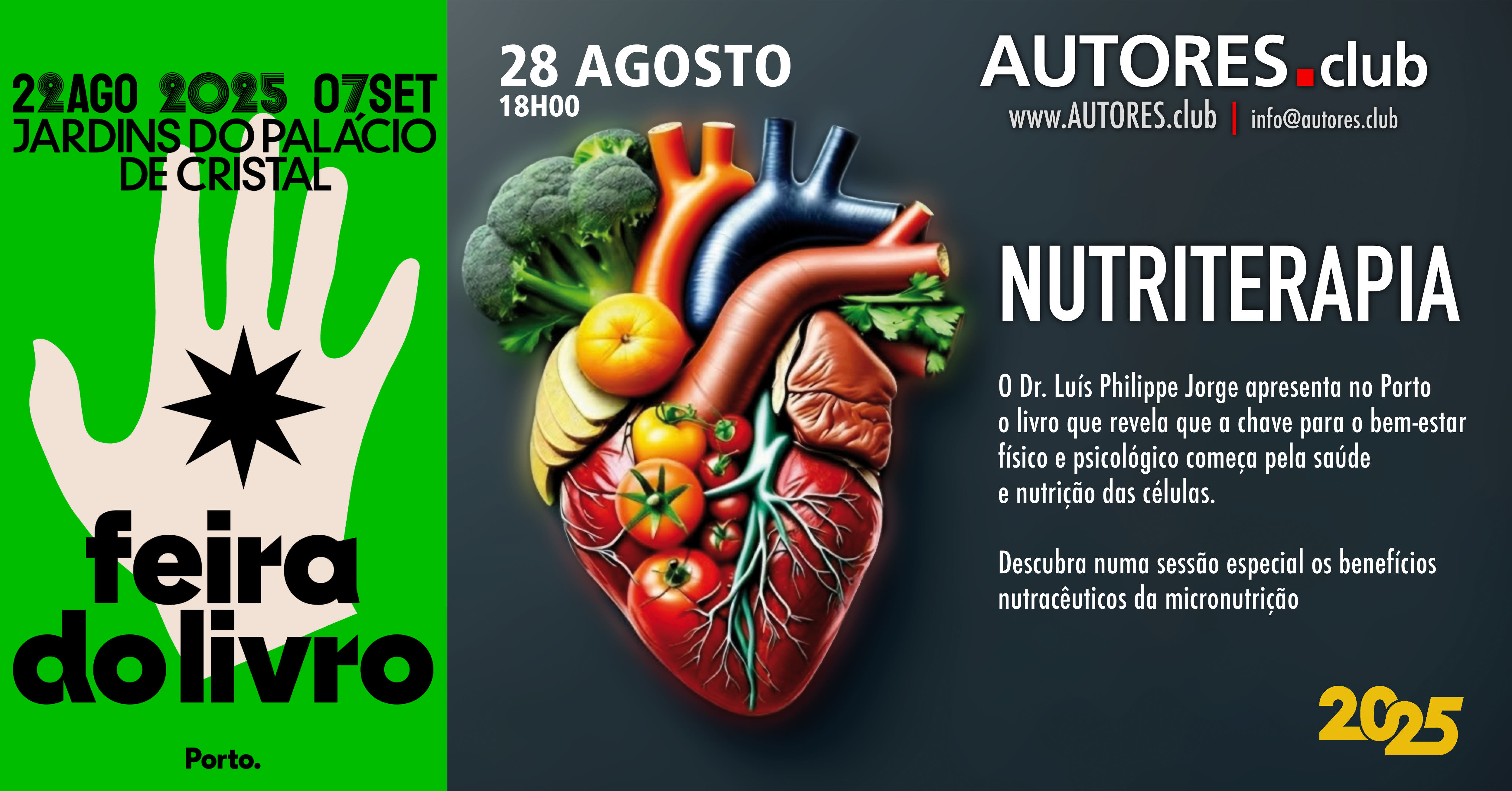 Apresentação de livro na Feira do Livro do Porto