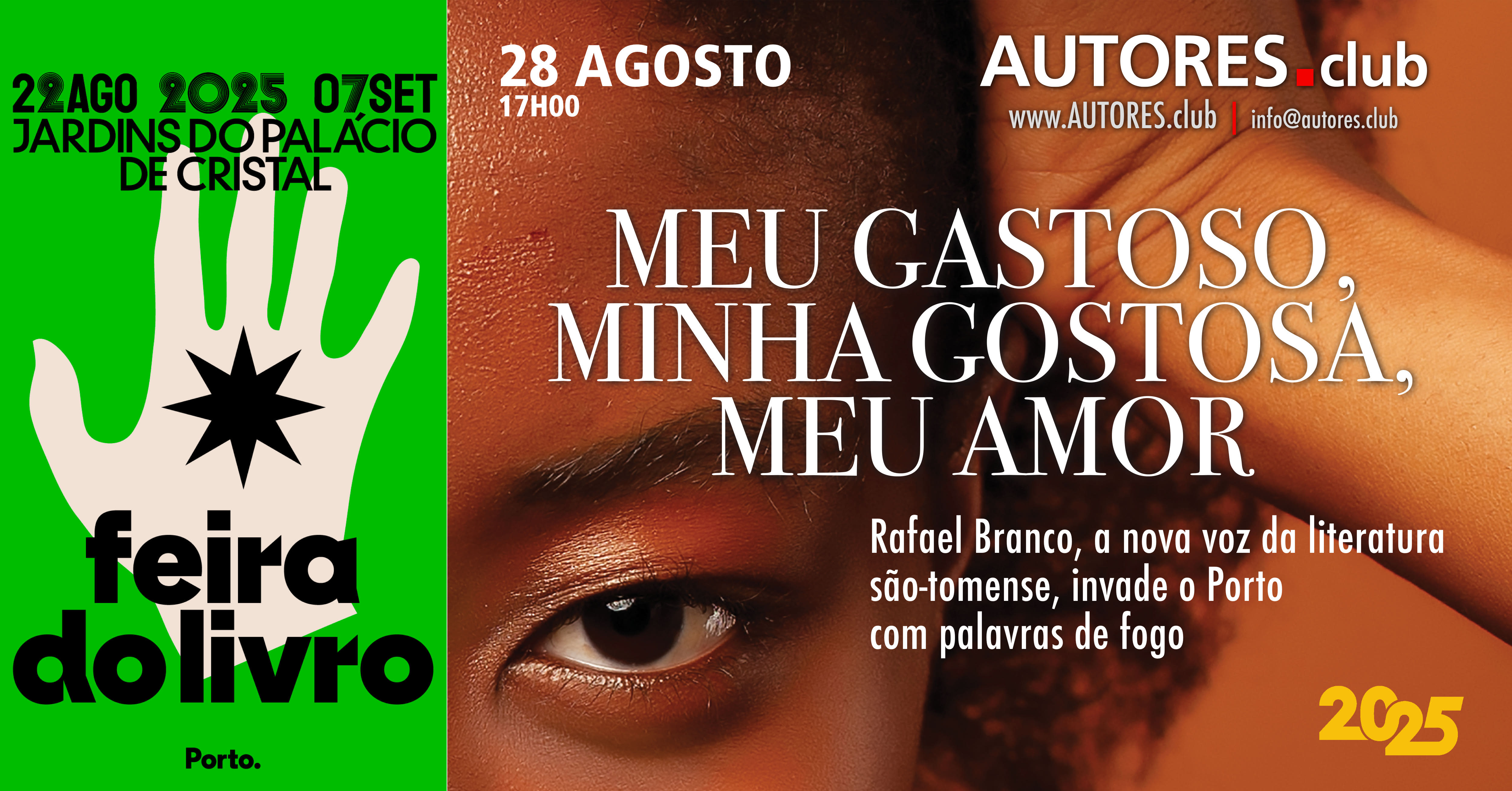 Apresentação de livro na Feira do livro do Porto
